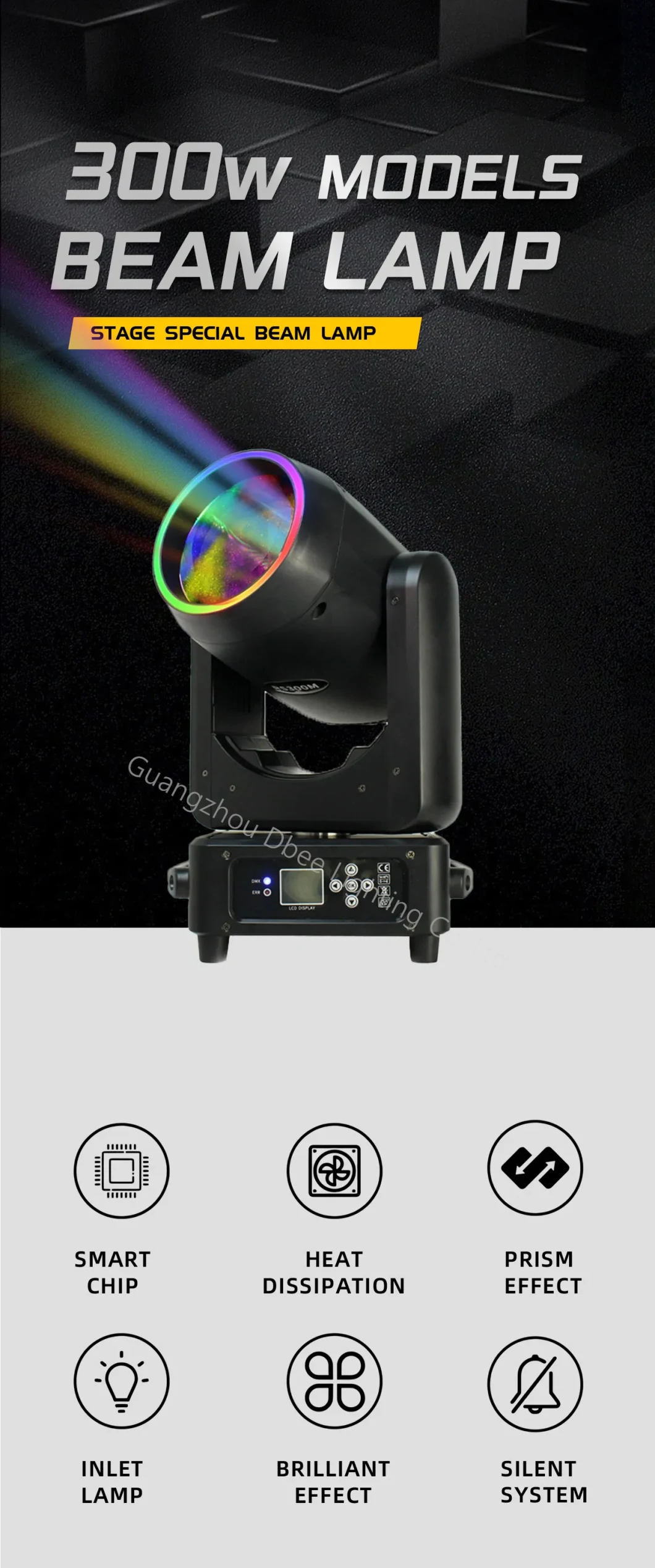 Factory Beam 300 Moving Head Light Beam Moving Head Lighting