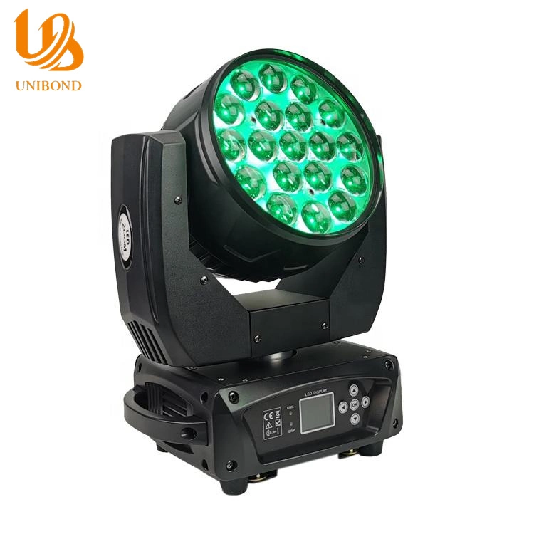 LED 19X15W with Backlight Zoom Wash Moving Head Light
