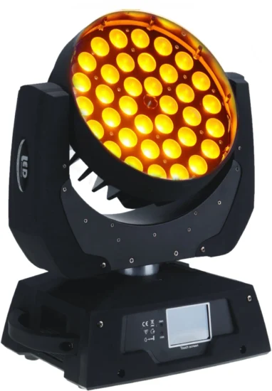 36X18W 6in1 RGBWA UV LED Wash Moving Head Stage Light Zoom для клубной дискотеки